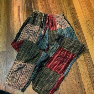 Size small hippy/boho pants
